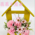 Artificial/Fake Flower Bonsai Wood Box New Carnation Wall Hanging Or Vertical Decoration Ornaments