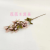 Artificial/Fake Flower Bonsai Single Coral Vase Wall Hanging Flower Restaurant Stage Decoration Ornaments