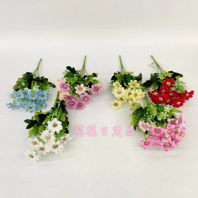 Artificial/Fake Flower Bonsai Single 7-Fork Vase Wall Hanging and Other Decorative Ornaments