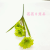 Artificial/Fake Flower Bonsai Single Three-Head Meganium Vase Wall Hanging and Other Ornaments