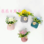 Artificial/Fake Flower Bonsai Ceramic Basin Hydrangea Decoration Ornaments