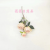 Artificial/Fake Flower Bonsai Single Three-Head Rose Wall Hanging Vase and Other Furnishings Ornaments
