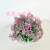 Artificial/Fake Flower Bonsai Iron Bucket Green Plant Millet Flower Decoration Ornaments