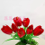 Artificial/Fake Flower Bonsai Cement Pots Tulip Dining Table Living Room Office and Other Ornaments