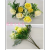 Artificial/Fake Flower Bonsai Single 7-Fork Rose Vase Wall Hanging and Other Decoration Ornaments
