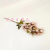 Artificial/Fake Flower Bonsai Single Coral Flower Wall Hanging Vase and Other Decorations