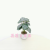 Artificial/Fake Flower Bonsai Cement Pots Green Plant Leaves Decorations