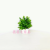 Artificial/Fake Flower Bonsai Mini Plastic Basin Green Plant Leaves Decoration Ornaments