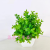 Artificial/Fake Flower Bonsai Mini Plastic Basin Green Plant Leaves Decoration Ornaments