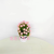 Artificial/Fake Flower Bonsai Iron Bucket Pot Green Plant Ball Decoration Ornaments