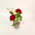 Artificial/Fake Flower Bonsai Cement Pots Flannel Rose Decoration Ornaments Dining Table Hotel, Etc.