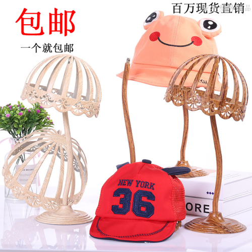 hat rack peaked cap display three-dimensional hatstand child baby hollow cap support maternal and infant store hat bracket mannequin head