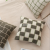 Afternoon Time Series Canvas Pillow Cover Contrast Color Close Copy Hand-Woven Sofa and Bed Cushions Office Waist Cushion