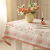 2024 Spring New Plant Flower Series Printed Tablecloth Household Restaurant Decoration Dust Towel Simple Tablecloth