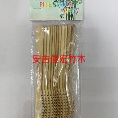 Factory Direct Sales Bamboo Products Knife， Fork and Spoon Disposable Set Knife， Fork and Spoon