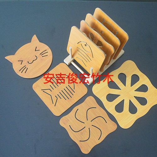 factory direct sale all kinds of bamboo placemat bamboo curtain printing insulation pad bowl mat cup mat teslin placemat