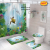 Factory sale water repellent shower curtain of bathroom can order