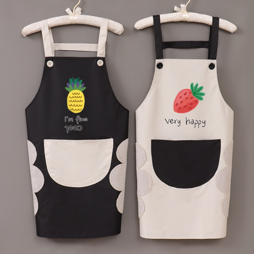 adult apron household kitchen waterproof and oil-proof cute japanese korean style women‘s skirt gown custom logo overalls