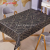 Tablecloth Waterproof Heat Proof and Oil-Proof Disposable Table Coffee Table Cloth Printed Lace Bronzing Table Cloth