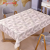 Tablecloth Waterproof Heat Proof and Oil-Proof Disposable Table Coffee Table Cloth Printed Lace Bronzing Table Cloth