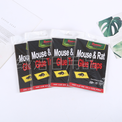 Glue Catching Mouse Catching Tool Transparent OPP Bag Packaging Export Model Mouse Sticker Household Sticky Mouse Trap Sticker