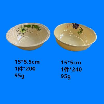 Factory Direct Sales Melamine Stock Melamine Dish Melamine Bowl Melamine Decal Tableware Can Be Sold by Ton