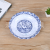 Round Melamine Tableware Melamine Disc with Various Specifications round Dinner Plate Corrugated round Flat Plate Decals Shallow Plate