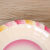 Porcelain-like Texture Household Plastic Tableware Color Melamine Disc Kitchen Fruit Plate Barbecue Applicable Melamine Dish