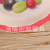 Fruit Printed Pattern Melamine Material Fruit Salad Bowl Tableware Fashion Simple Home Tableware Factory Direct Supply