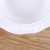 Simple European Style White Striped Melamine Melamine Salad Bowl Household Plate Dim Sum Plate Creative Lace Love Plate