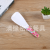 Multi-Color for Selection Imitation Porcelain Texture Printing Pattern Soup Spoon Melamine Material Long Handle Household Meal Spoon Factory Direct Sales
