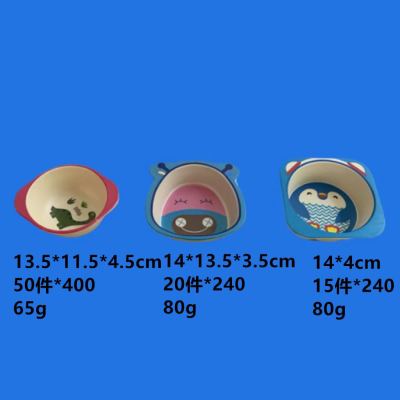 factory direct sales melamine tableware melamine stock children's tray children's bowl cup tray spoon can press ton