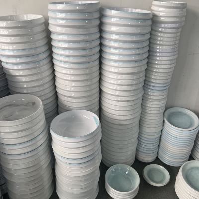 factory direct sales melamine tableware melamine stock a5 hotel series tableware with excellent quality and price, can be sold by ton