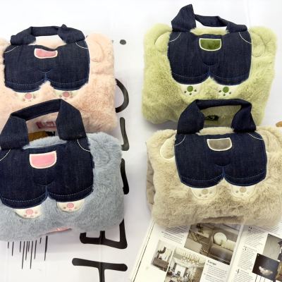 Hand Warmer Charging Two-Side Hand Putting Hot Water Bag Factory Customized Automatic Power off Plush Cute