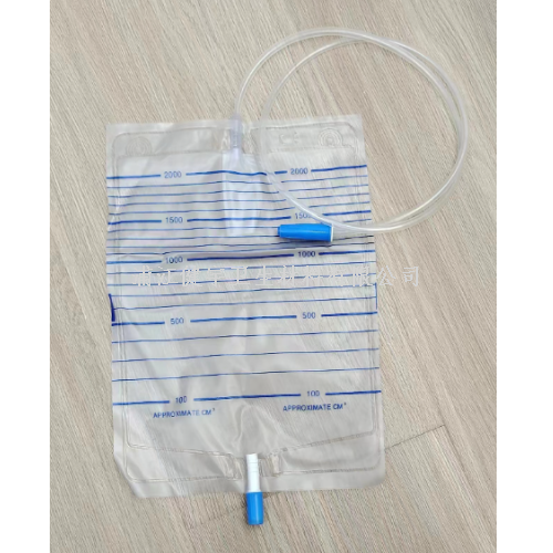 disposable drainage bag urine bag 2000ml single-pass dual-pass cross cutting medical consumables