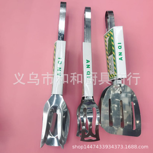 stainless steel kitchenware food clip kitchen tools buffet tongs fruit pastry food clip