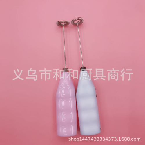 kitchen gadgets mini electric whisk coffee blender milk frother kitchenware tableware factory direct sales