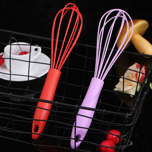 kitchen tools color silicone eggbeater cream handheld blender specifications can be customized factory wholesale