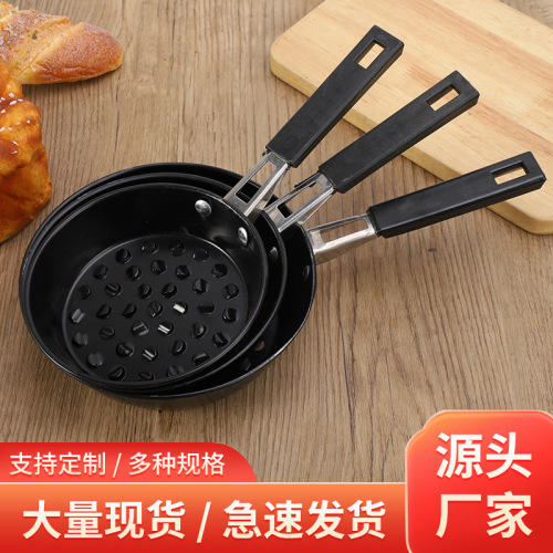 more than hot-selling new arrival high quality black pot barbecue charcoal pot carbon spoon 14/16/18cm barbecue tools carbon spoon foreign trade wholesale