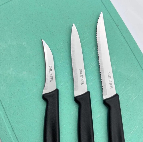 factory in stock supply stainless steel set knife fruit knife steak knife fruit knife peeler saw knife