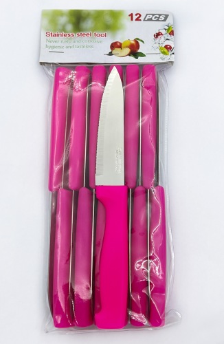 in stock supply stainless steel steak knife household steak-cutting tableware steak table knife suit knife fruit knife