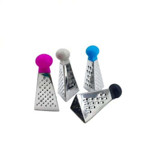 factory wholesale 3.5-inch grater stainless steel three-sided planer cheese planer triangle plane vegetable and fruit slices shredding machine