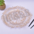 Reef Charger Plates Plastic Snowflake Charger Plates Wedding Floral Charger Plates Decor for Christmas Dinner Wedding Party Event Supplies Placemat Plate Decoration Plate