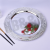 Metallic Mirror Charger Plate Round Plastic Plate Chargers for Dinner, Decorative for Events and Parties