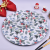 Christmas Theme Patterned Charger Plates Dinner Plates Disposable Charger Service Plates for Christmas Halloween Wedding Party Catering Event Decoration