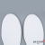 White Flat Bottom Thin Deodorant and Sweat-Absorbing Ice Feeling Sponge Insole Cutting Breathable Soft Bottom Running Insole