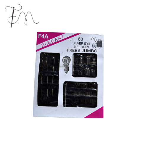 家用大眼金尾手缝针碳钢缝衣针批发 厂家供应手工十字绣针