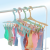 W44-8 Clip Multi-Functional Windproof Buckle Clothes Rack Clothes Socks Underwear Drying Rack Clothes Support Rack