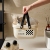 J06-6760 Plastic Storage Basket with Handle Portable Shower Caddy Tote Organizer Basket Bin for Bathroom Kitchen Dorm Room Bedroom