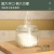 W27-6017 New Kitchen Seasoning Bottle Salt Jar Sucrier Pepper Powder Jar Moisture-Proof Glass Quantitative Seasoning Bottle